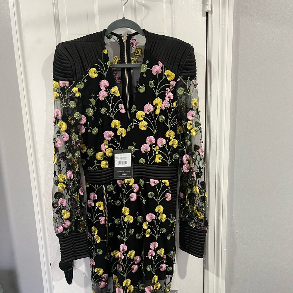 Zhivago WHITE RABBIT FLORAL DRESS (BNWT)